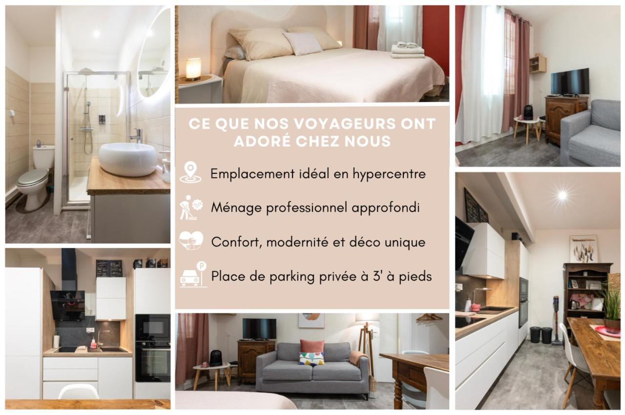 La Casita - Studio Confort Avec Parking Prive - Lit Douillet - Centre Uzes, Pont Du Gard Zewnętrze zdjęcie